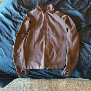 Fabletics Gray and Blue Jacket